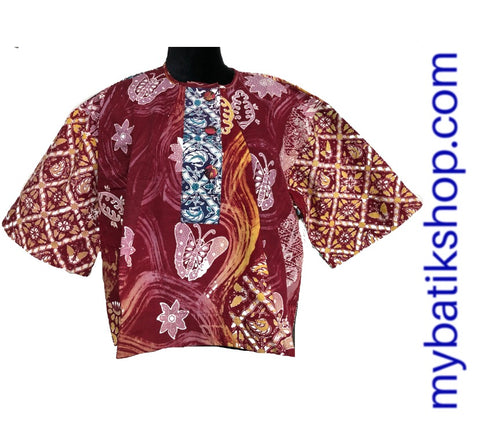 Batik Tulis Abstract Yogya Top